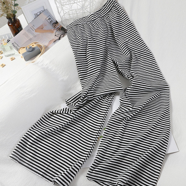 Alkalmi női csíkos nadrág - két modell