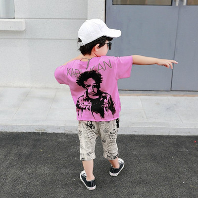 Új modell gyerek szett fiúknak kétrészes nadrág + blúz