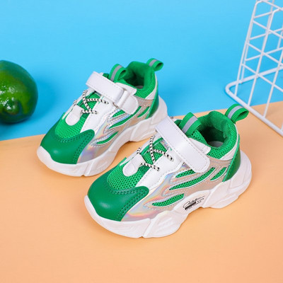 Παιδικά αθλητικά αθλητικά παπούτσια με κορδόνια και λουράκια βελκρό κατάλληλα για αγόρια και κορίτσια
