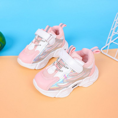 Παιδικά αθλητικά αθλητικά παπούτσια με κορδόνια και λουράκια βελκρό κατάλληλα για αγόρια και κορίτσια