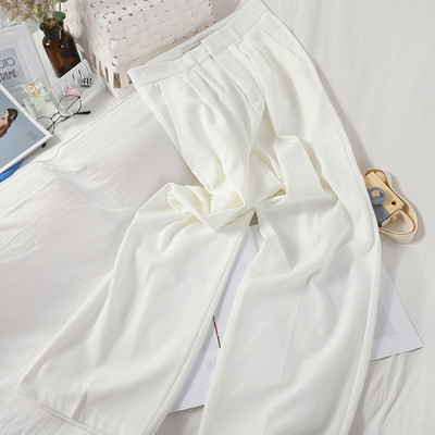 Modern női hosszú nadrág, magas derékkal