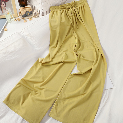 Pantaloni casual dama cu elastic
