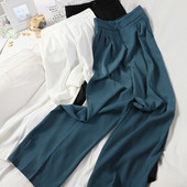 Modern női nadrág magas derékkal