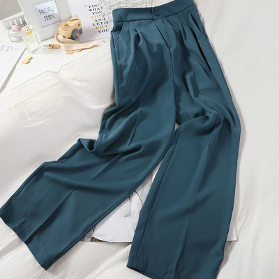 Modern női nadrág magas derékkal