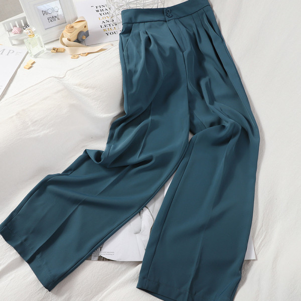 Modern női nadrág magas derékkal