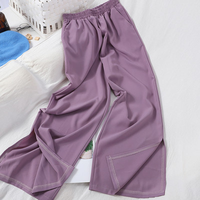 Modern női nadrág elasztikus - egyenes modellel