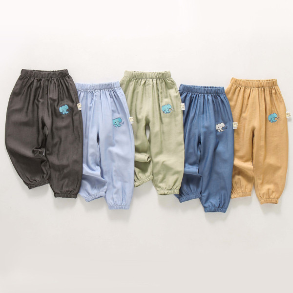 Alkalmi gyereknadrág rátéttel fiúknak és lányoknak