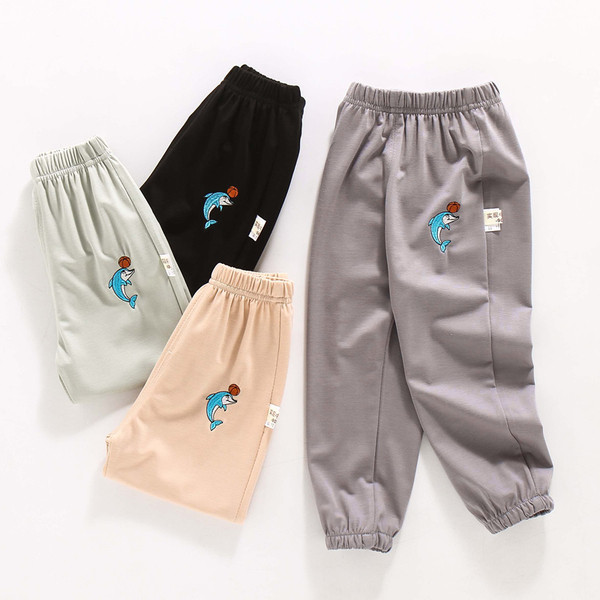 Alkalmi gyereknadrág rátéttel fiúknak és lányoknak