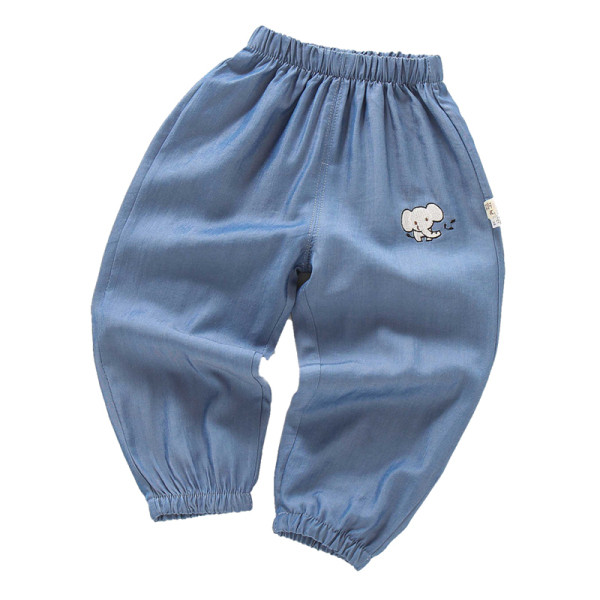 Alkalmi gyereknadrág rátéttel fiúknak és lányoknak