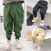 Sport gyereknadrág - zsebes fiúknak