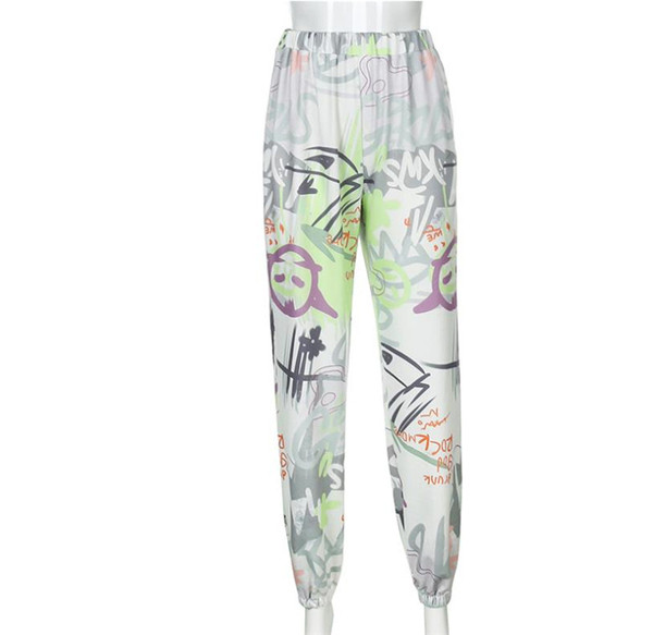 Hosszú nadrág elasztikus derékkal - széles modell