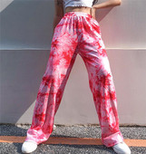 Modern női hosszú nadrág elasztikus derékkal