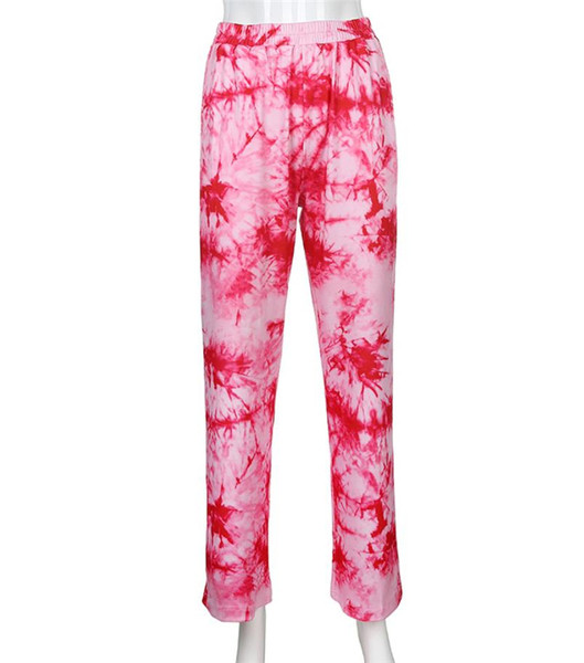 Modern női hosszú nadrág elasztikus derékkal