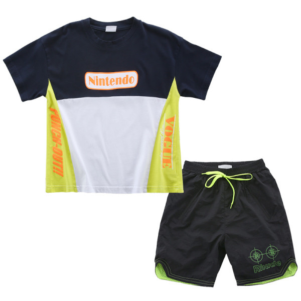 Új modell gyerek napi szett fiúknak két részből áll