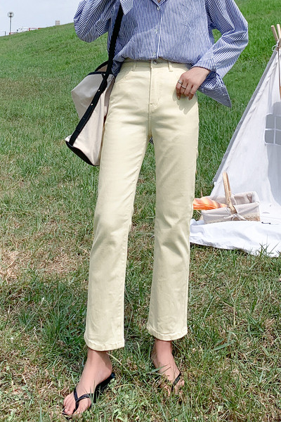 Női alkalmi hosszú nadrág - egyenes modell