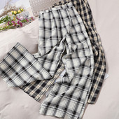 Alkalmi női széles nadrág magas derékkal - két modell