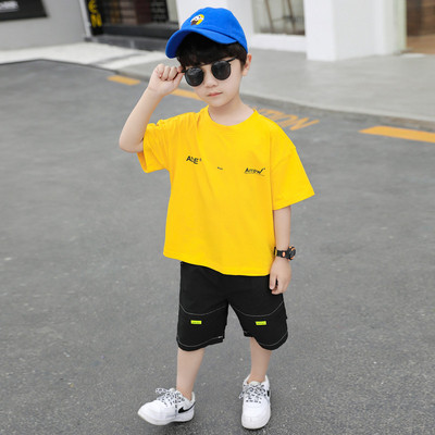 Napi gyerekkészlet fiúknak kétrészes nadrág + blúz