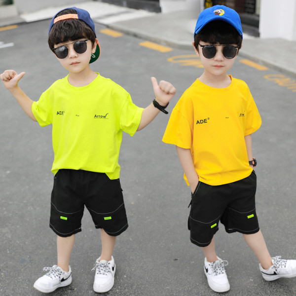 Napi gyerekkészlet fiúknak kétrészes nadrág + blúz