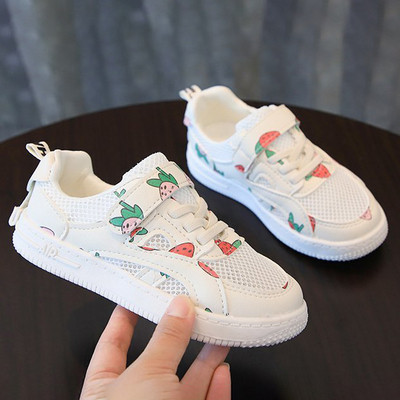 Alkalmi gyerek tornacipő nyakkendővel és matricákkal lányoknak