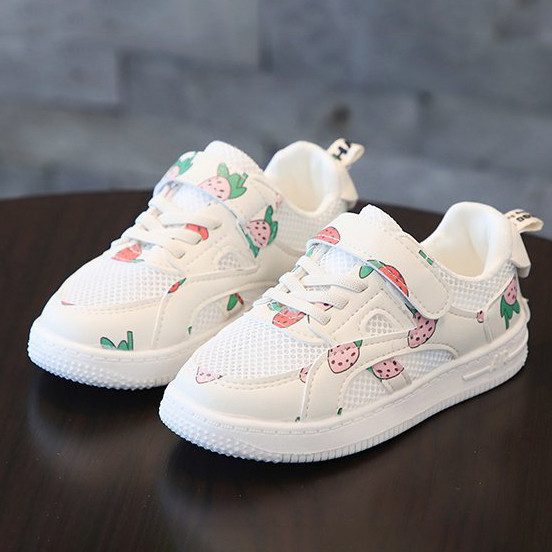 Alkalmi gyerek tornacipő nyakkendővel és matricákkal lányoknak