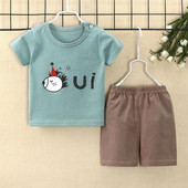 Gyerek nyári szett fiúknak - blúz és nadrág