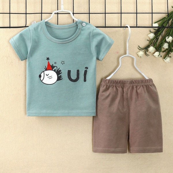 Gyerek nyári szett fiúknak - blúz és nadrág