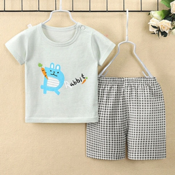 Gyerek nyári szett fiúknak - blúz és nadrág