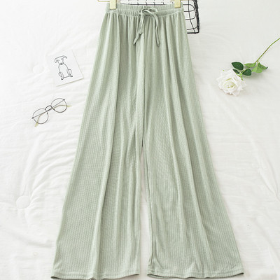 Naiste vabaaja pikad püksid elastse - laiad püksid