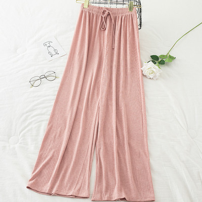 Naiste vabaaja pikad püksid elastse - laiad püksid