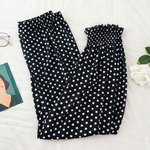 Ежедневни дамски дълги панталони с ластик на глезена - няколко модела