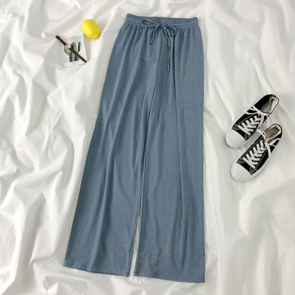 Női nadrág nyakkendővel - kivágott modell