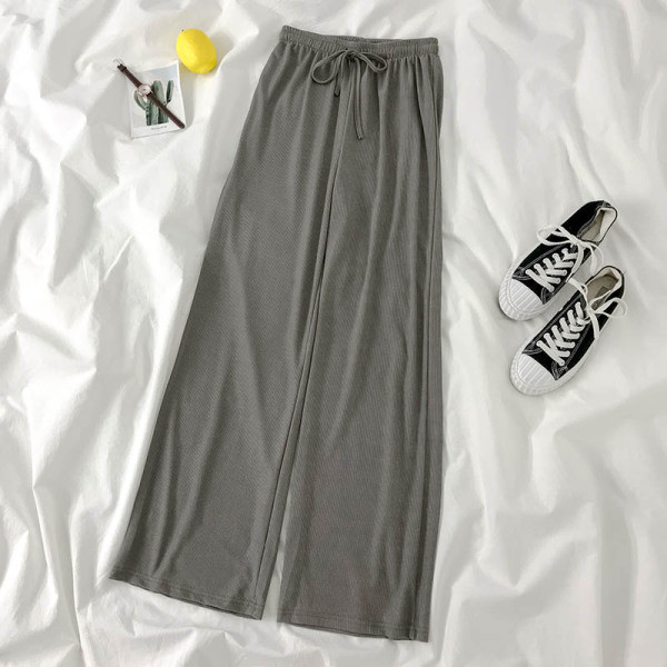 Női nadrág nyakkendővel - kivágott modell