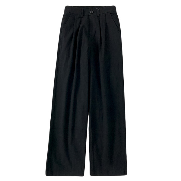 Női nadrág zsebekkel - egyenes modell