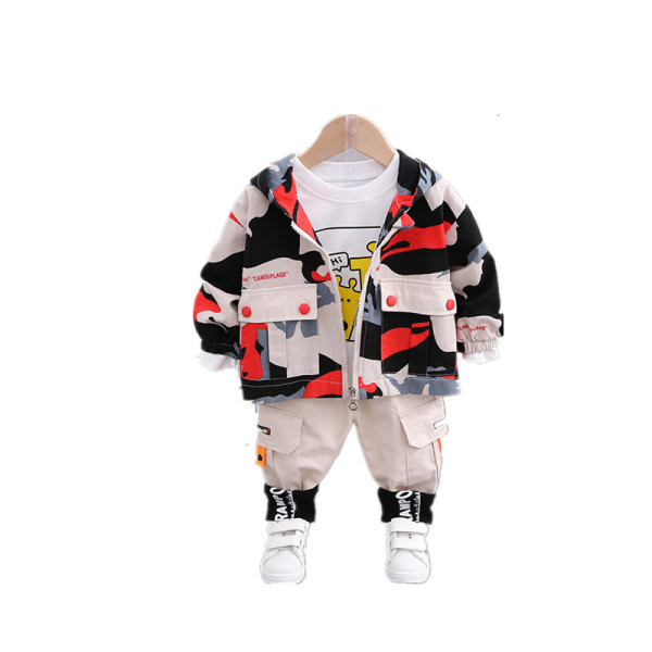 Új modell gyerek kabát és nadrág szett fiúknak