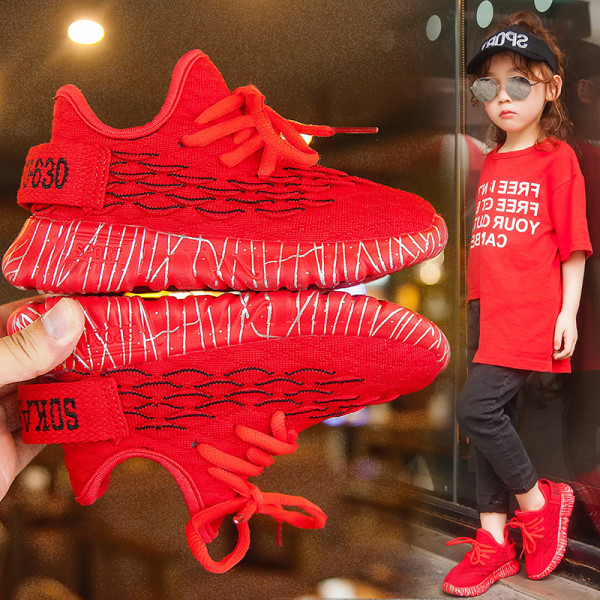 Alkalmi gyerek tornacipő fűzővel és vastag talppal, alkalmas lányoknak és fiúknak