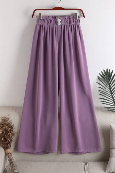 Naiste vabaaja kummiga püksid