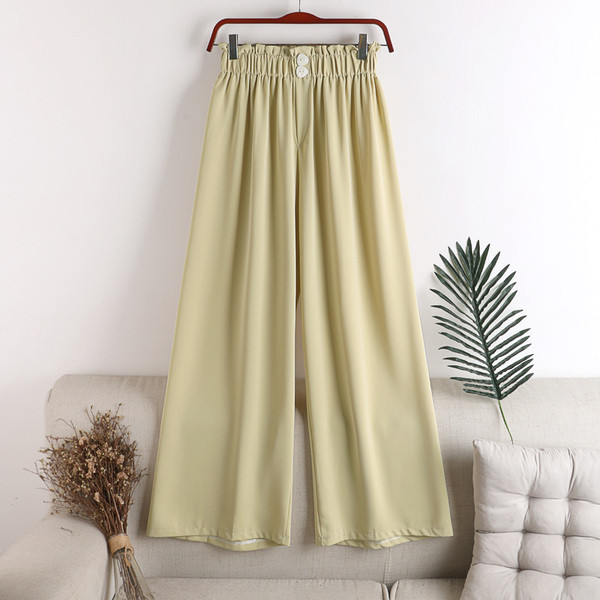 Naiste vabaaja kummiga püksid