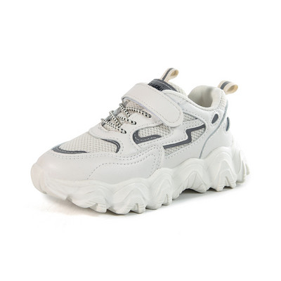 Casual παιδικά αθλητικά παπούτσια με κορδόνια και λουράκια βελκρό κατάλληλα για την άνοιξη και το καλοκαίρι