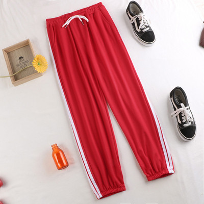 Kandi ja paeltega vabaaja naistepüksid