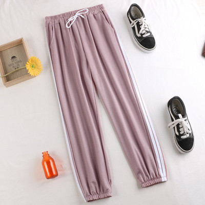 Kandi ja paeltega vabaaja naistepüksid