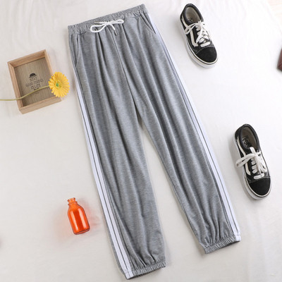 Kandi ja paeltega vabaaja naistepüksid