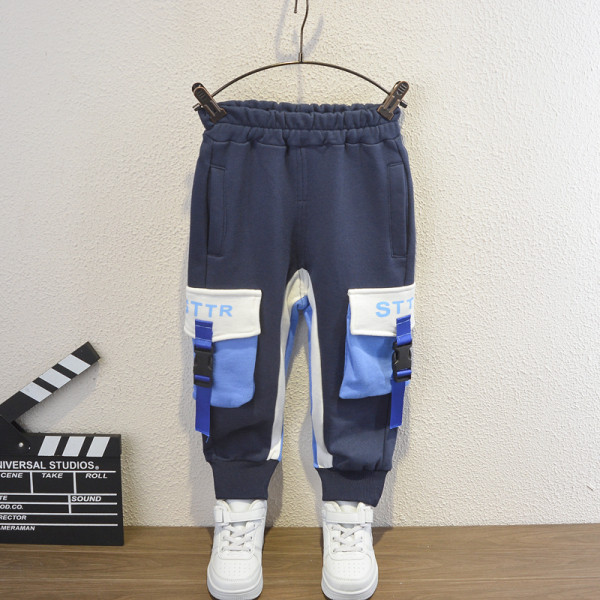 Új modell kétrészes őszi gyerek szett fiúknak