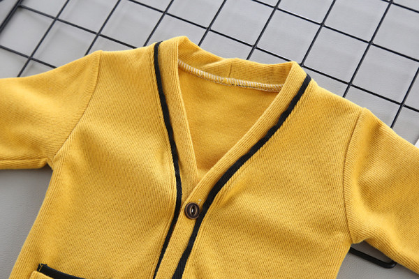 Három részből álló tavaszi-őszi gyerek szett fiúknak