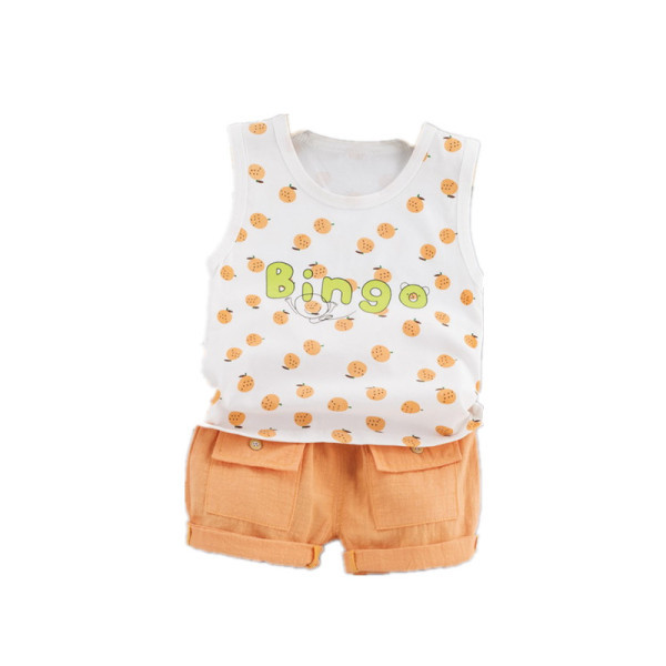 Modern szett fiúknak - felső és rövidnadrág