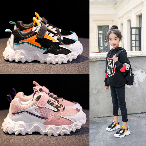 Kareda talla ja paeltega sportlikud ja igapäevased laste tossud