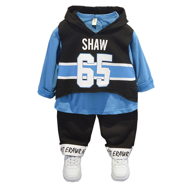 Kétrészes sport gyerek szett fiúknak rárakással