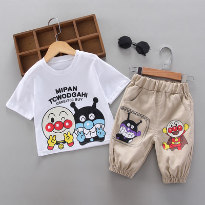 Nyári szett fiúknak pólóból és rövidnadrágból - két modell