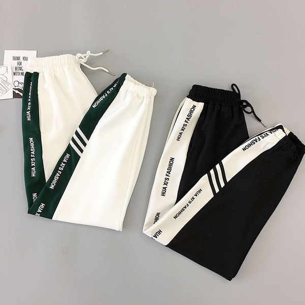 Női alkalmi nadrág gumírozással