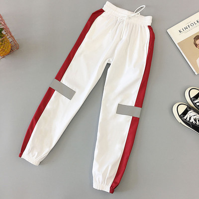 Pantaloni de dama cu elastic - model lat