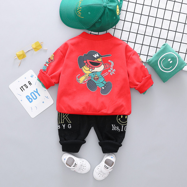 Modern szett három részből - pulóver, blúz és nadrág